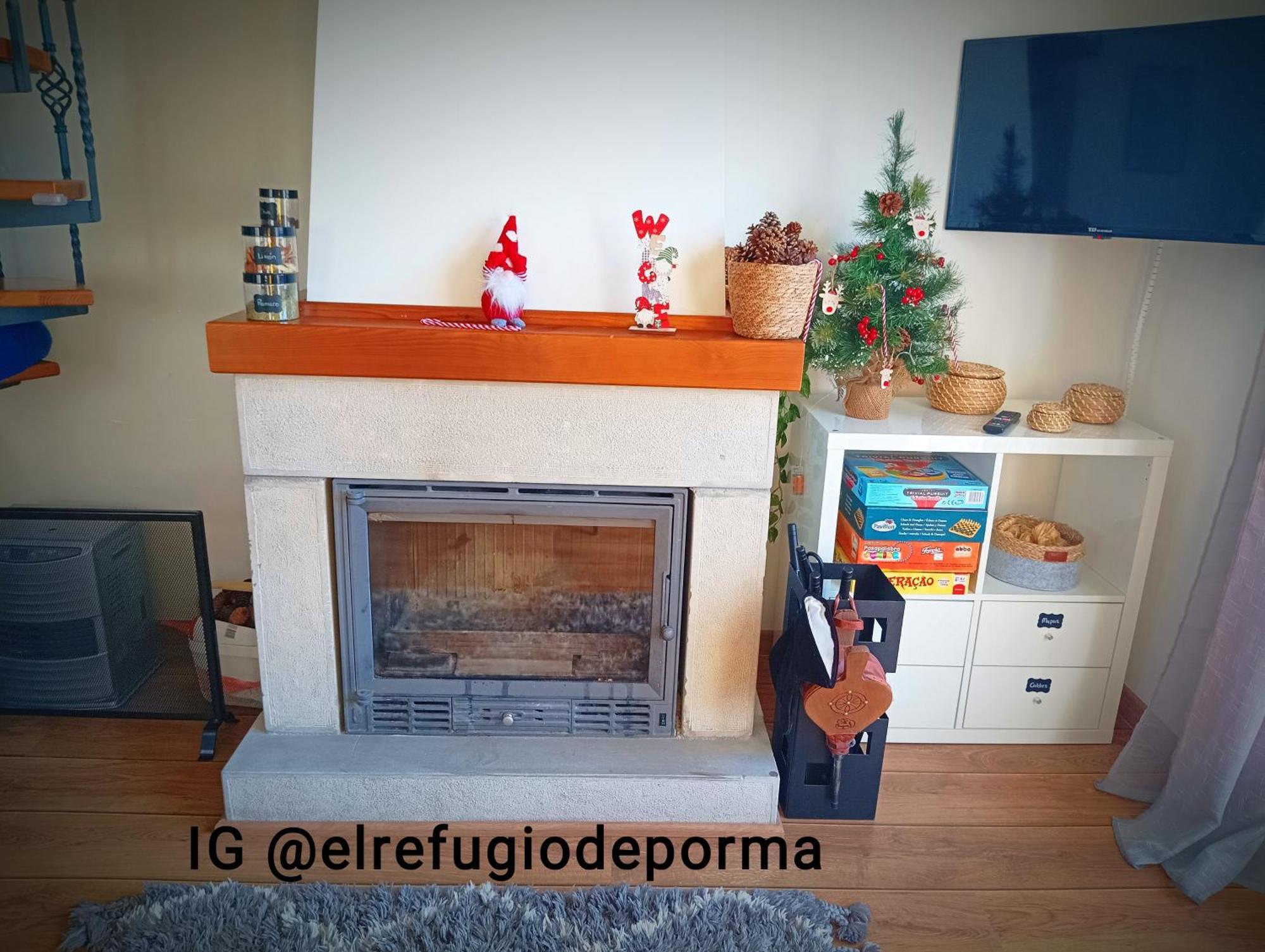 Duplex El Refugio De Porma Apartment ปวยบลา เด ลีโญ ภายนอก รูปภาพ